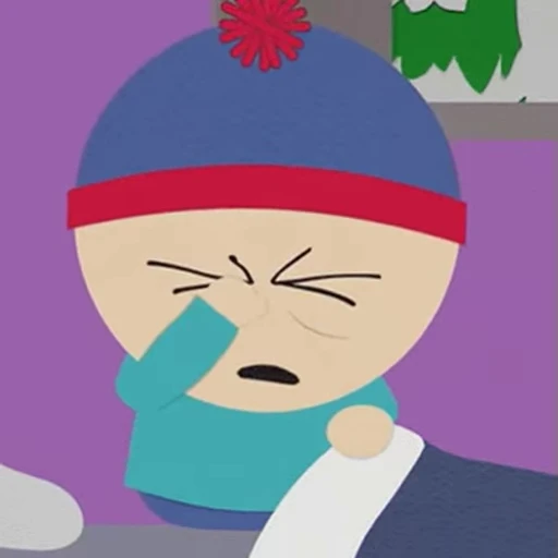🥱 Стикер «Stan Marsh» для Telegram