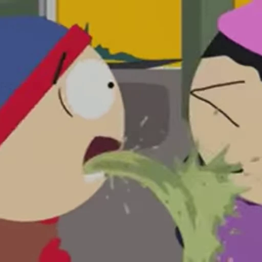 🤮 Стикер «Stan Marsh» для Telegram