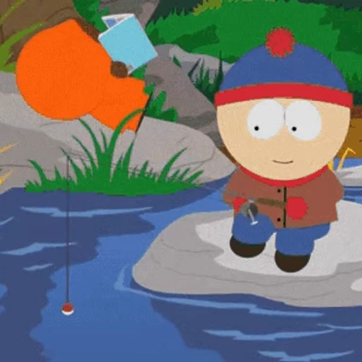 🎣 Стикер «Stan Marsh» для Telegram