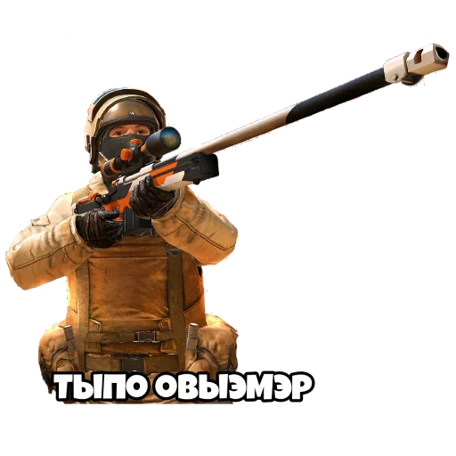 🔫 Стикер «Standoff» для Telegram