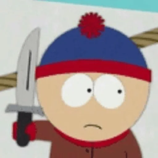 🔪 Стикер «Stan Marsh ( South Park)» для Telegram