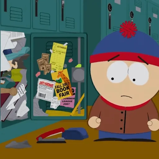 🗄️ Стикер «Stan Marsh ( South Park)» для Telegram