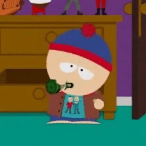🍻 Стикер «Stan Marsh ( South Park)» для Telegram