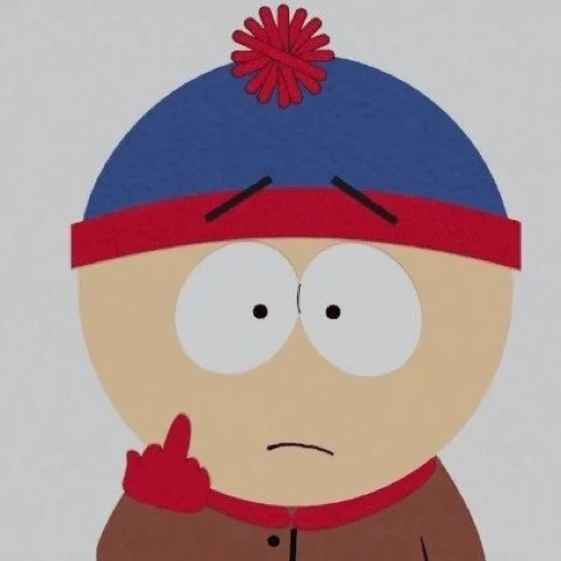 😕 Стикер «Stan Marsh ( South Park)» для Telegram