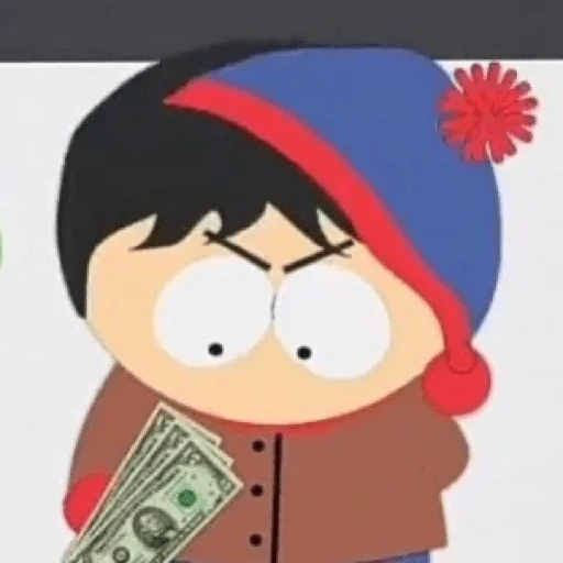 💸 Стикер «Stan Marsh ( South Park)» для Telegram