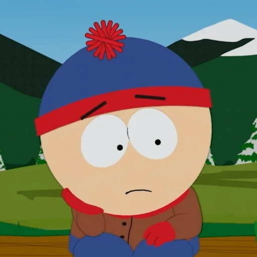 ☹️ Стикер «Stan Marsh ( South Park)» для Telegram