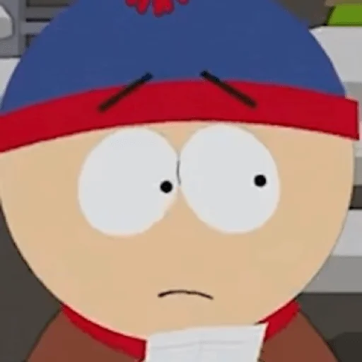 😕 Стикер «Stan Marsh ( South Park)» для Telegram