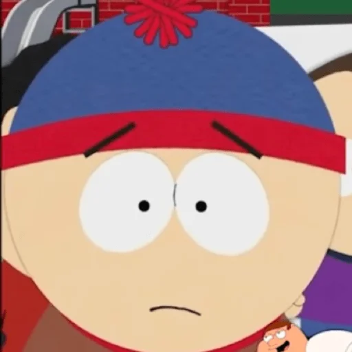 😖 Стикер «Stan Marsh ( South Park)» для Telegram