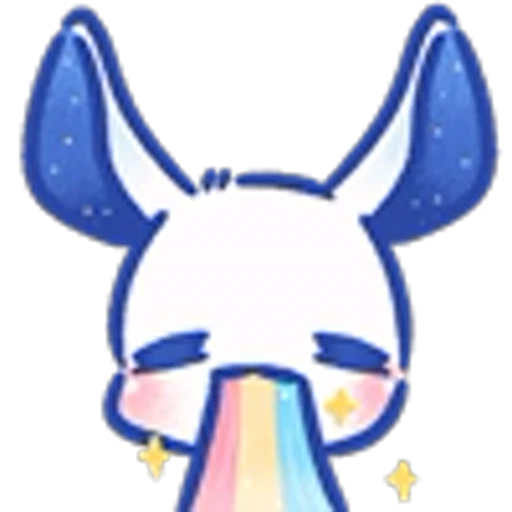 🌈 Эмодзи «Star Bunny Звездный кролик» для Telegram