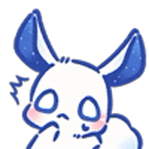 😨 Эмодзи «Star Bunny Звездный кролик» для Telegram
