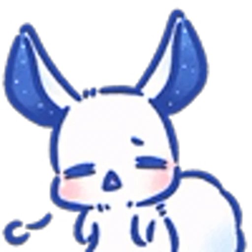 😮‍💨 Эмодзи «Star Bunny Звездный кролик» для Telegram
