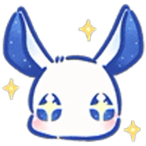🤩 Эмодзи «Star Bunny Звездный кролик» для Telegram