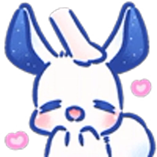 🥰 Эмодзи «Star Bunny Звездный кролик» для Telegram