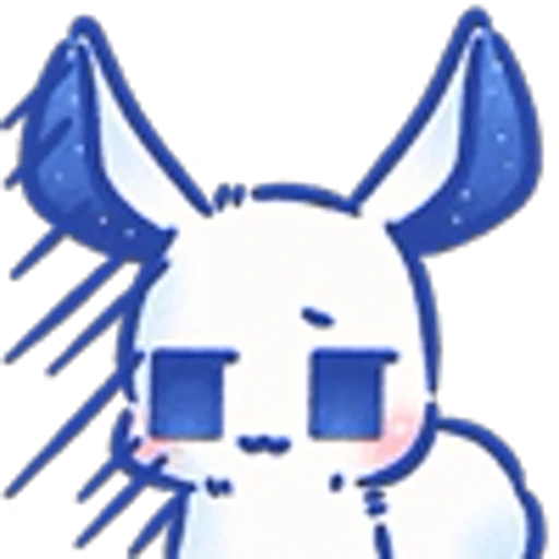 😐 Эмодзи «Star Bunny Звездный кролик» для Telegram