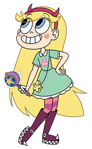 😀 Стикер «Star vs the forces of evil» для Telegram