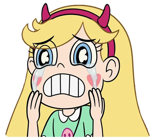 😢 Стикер «Star vs the forces of evil» для Telegram
