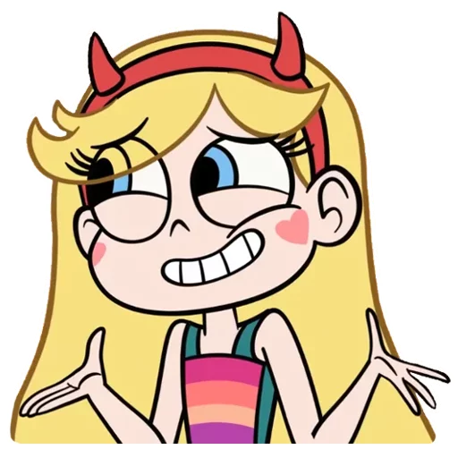 😳 Стикер «Star vs the forces of evil» для Telegram