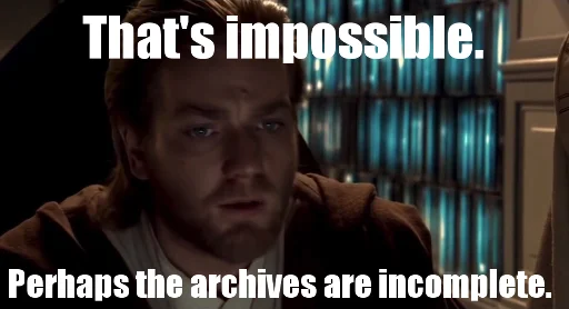 😟 Стикер «Star Wars Prequel Memes» для Telegram