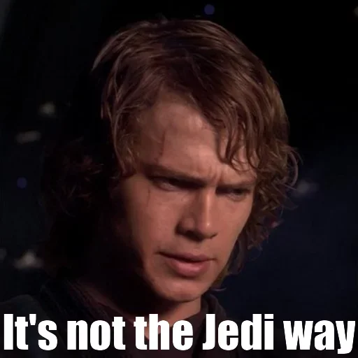 😕 Стикер «Star Wars Prequel Memes» для Telegram