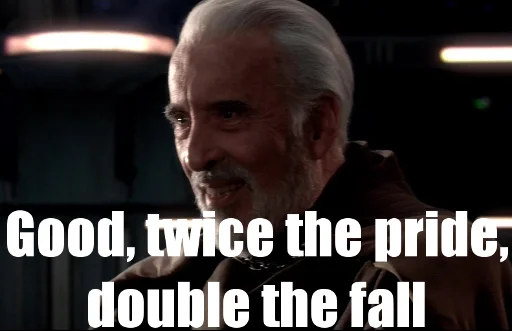 😉 Стикер «Star Wars Prequel Memes» для Telegram