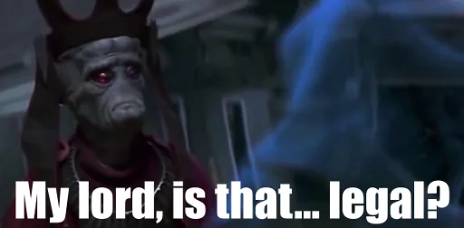 Стикерпак Star Wars Prequel Memes для Telegram
