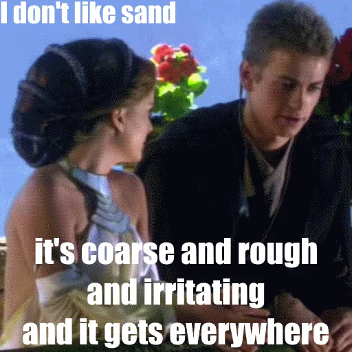 😘 Стикер «Star Wars Prequel Memes» для Telegram