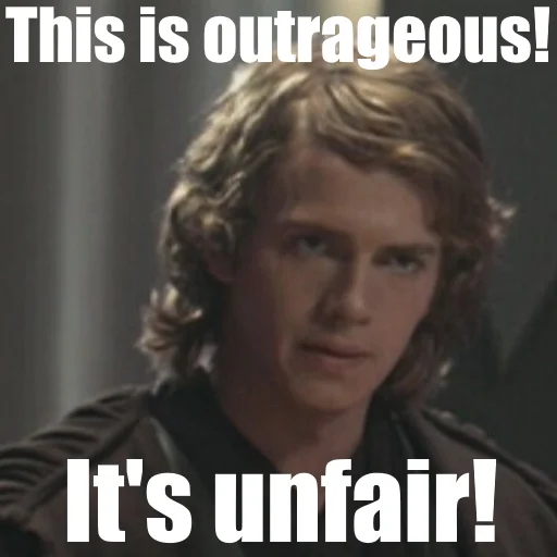 😠 Стикер «Star Wars Prequel Memes» для Telegram