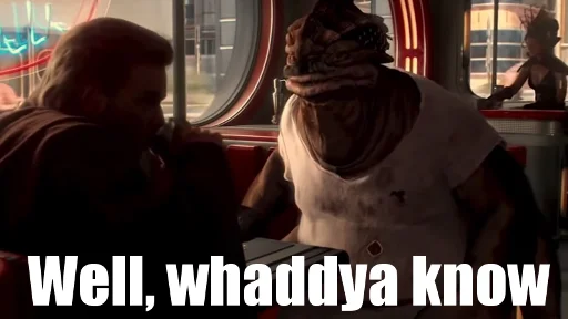 🤷‍♂️ Стикер «Star Wars Prequel Memes» для Telegram