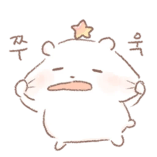 🧸 Стикер «Star candy Hamong» для Telegram