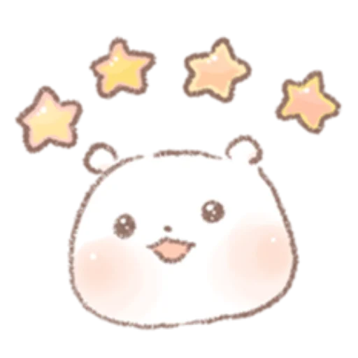 🧸 Стикер «Star candy Hamong» для Telegram
