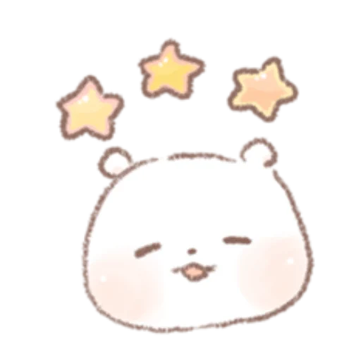 🧸 Стикер «Star candy Hamong» для Telegram