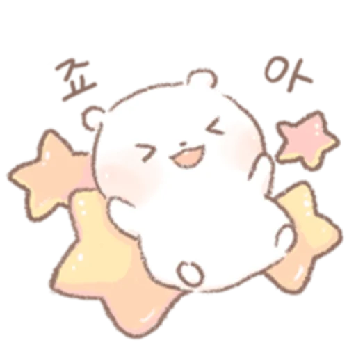 🧸 Стикер «Star candy Hamong» для Telegram