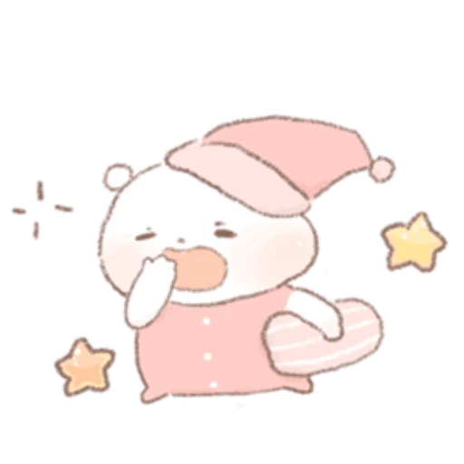 🧸 Стикер «Star candy Hamong» для Telegram