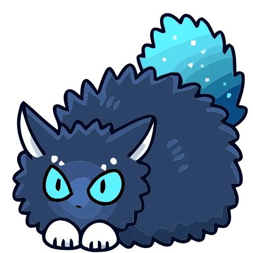 ⭐️ Эмодзи «Star Cat» для Telegram