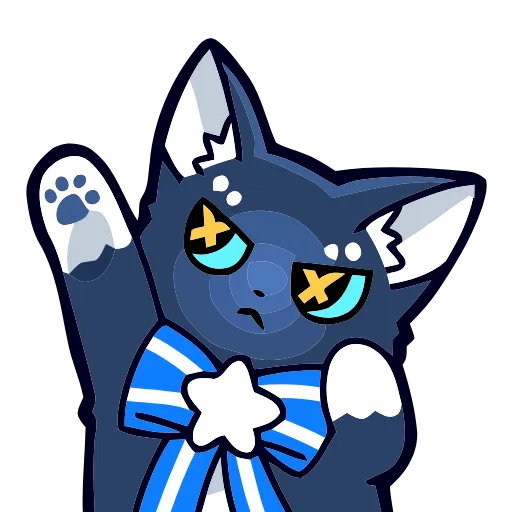 ⭐️ Эмодзи «Star Cat» для Telegram