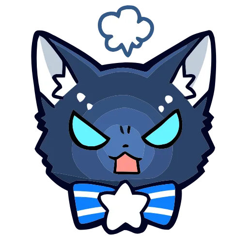 ⭐️ Эмодзи «Star Cat» для Telegram