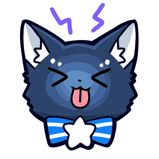 ⭐️ Эмодзи «Star Cat» для Telegram