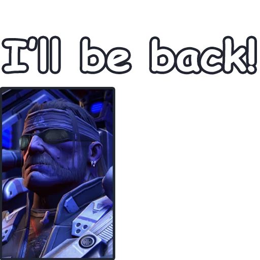Стикерпак StarCraft II Терраны для Telegram