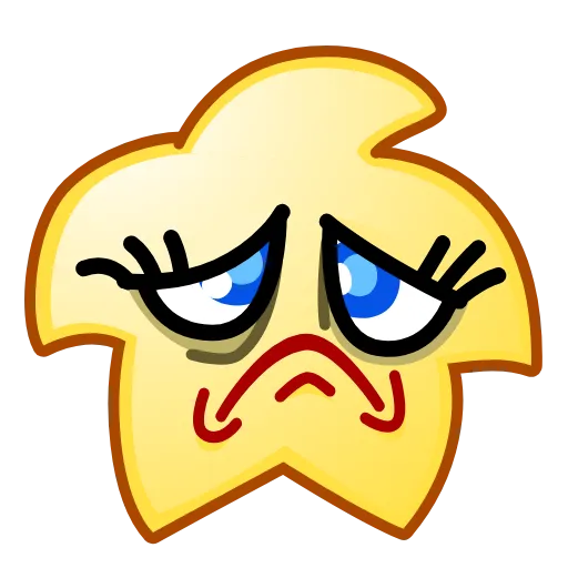 😩 Стикер «Star Emoji» для Telegram