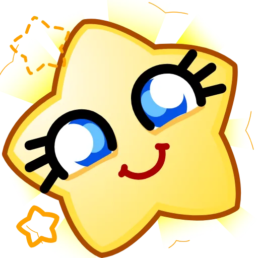 🌟 Стикер «Star Emoji» для Telegram