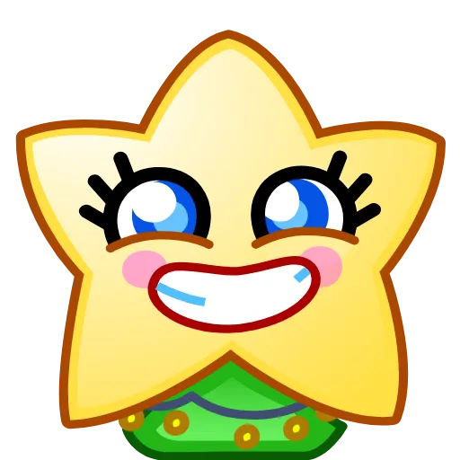 🌟 Стикер «Star Emoji» для Telegram