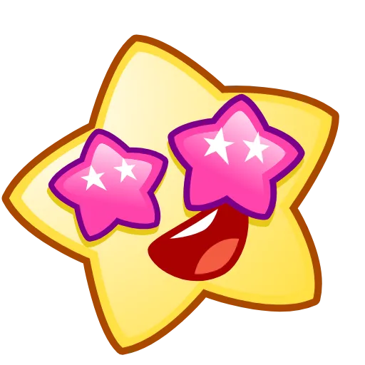 🤩 Стикер «Star Emoji» для Telegram