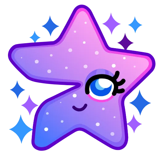 😉 Стикер «Star Emoji» для Telegram