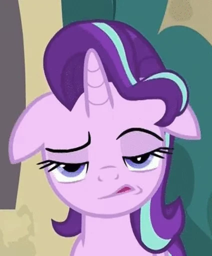 😒 Стикер «Starlight Glimmer» для Telegram