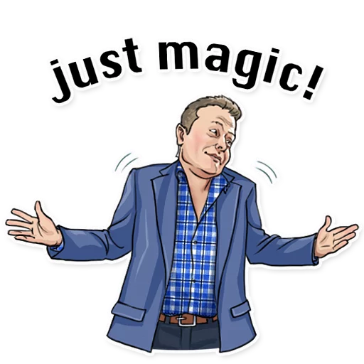 🔮 Стикер «Elon Musk» для Telegram