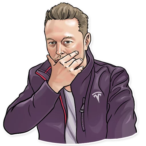🙊 Стикер «Elon Musk» для Telegram