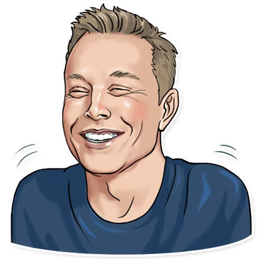 😸 Стикер «Elon Musk» для Telegram