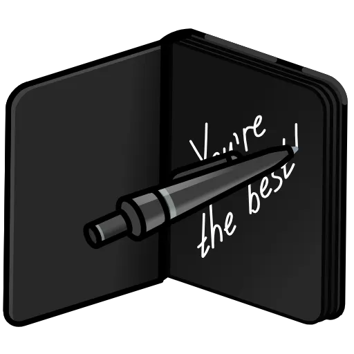 💎 Стикер «Star Notepad» для Telegram