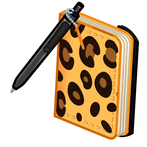 💎 Стикер «Star Notepad» для Telegram