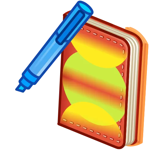💎 Стикер «Star Notepad» для Telegram